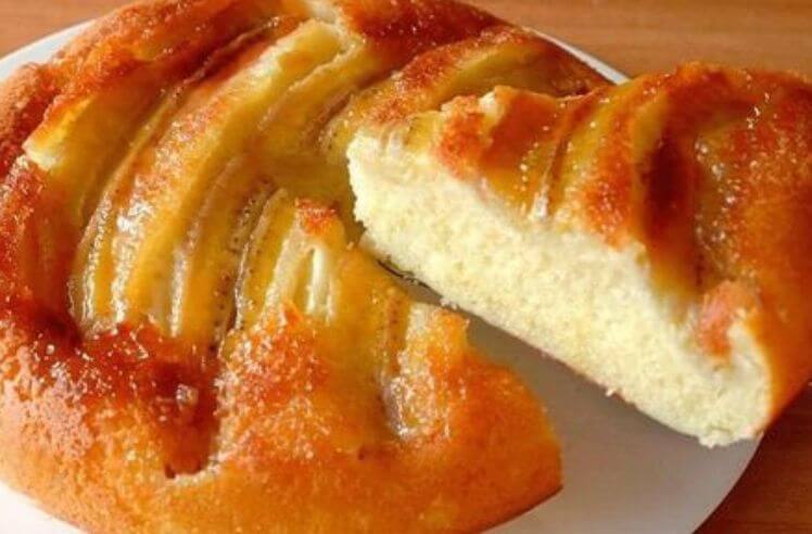 bolo de banana sem forno