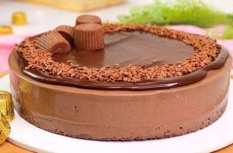 Torta mousse de chocolate Alpino