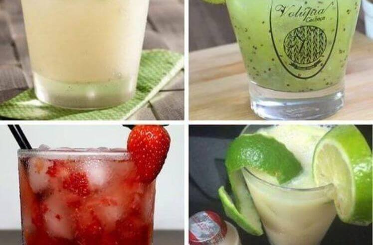 5 Tipos de Caipirinhas Deliciosas