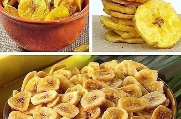 Batata Chips com Banana