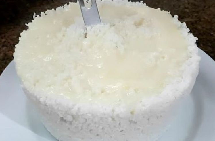 Cuscuz de tapioca molhadinho