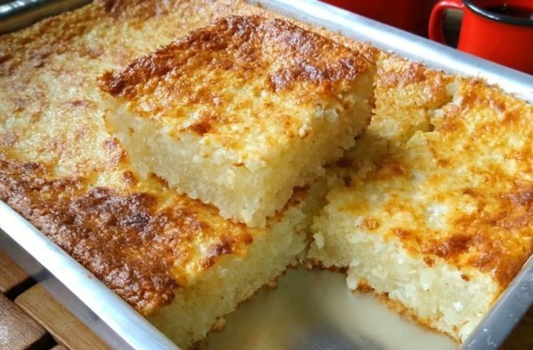 Bolo de Tapioca Granulada