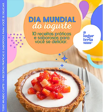 receitas de iogurte