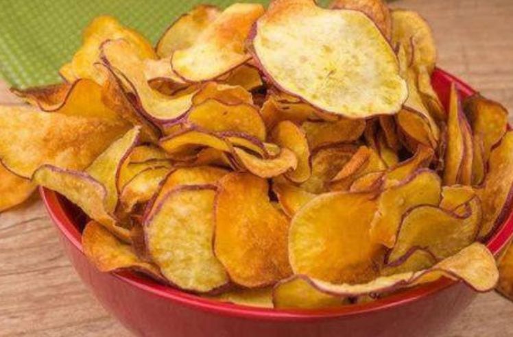 Chips de batata doce