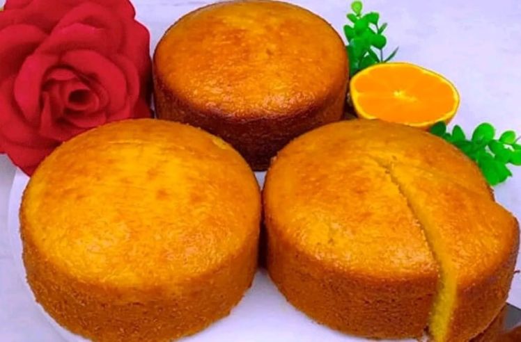 Bolo de laranja molhadinho