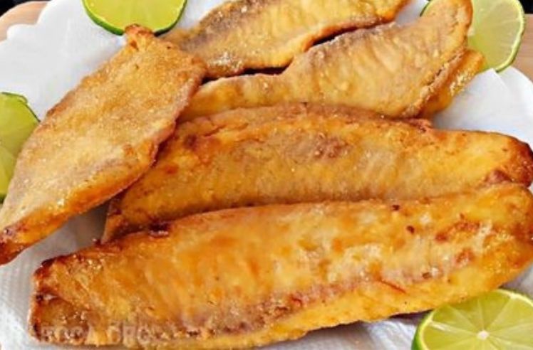 Peixe frito sequinho