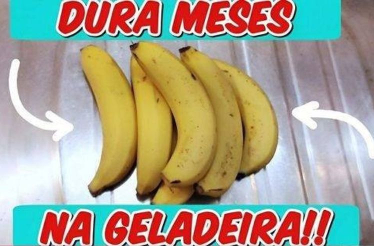 Como Conservar Banana Madura Por Meses na Geladeira