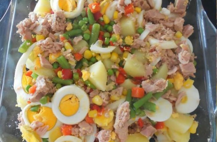 Salada Russa de 3 Minutos