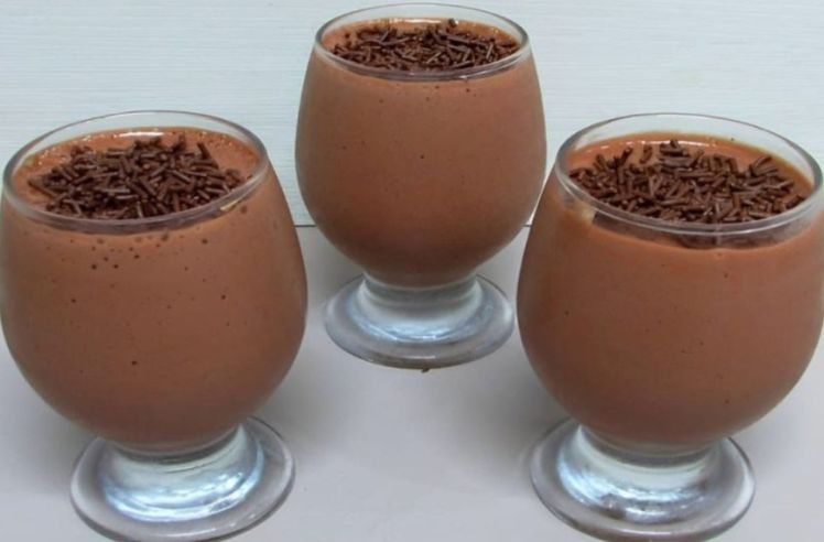 Mousse de Chocolate Com Nescau