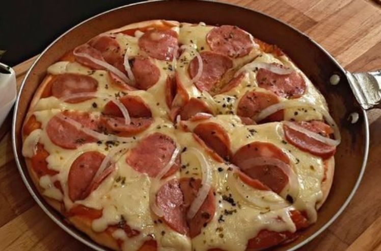 Pizza Caseira Na Frigideira