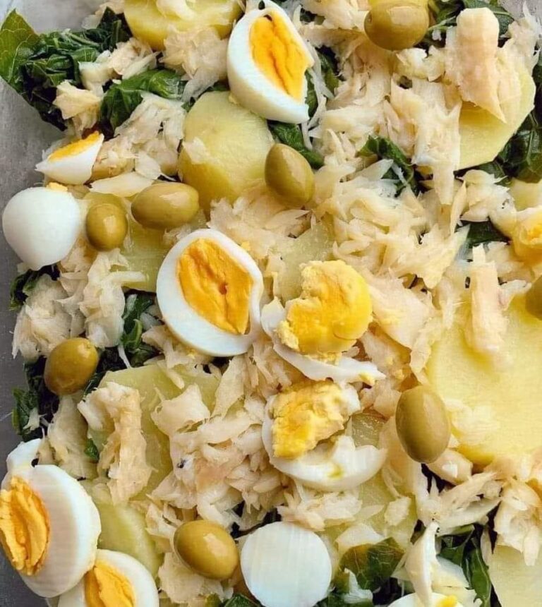 Salada de Bacalhau Prática e Deliciosa