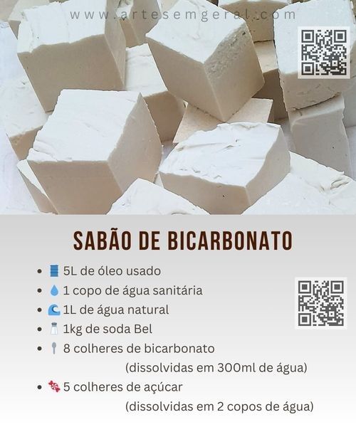Sabão de Bicarbonato