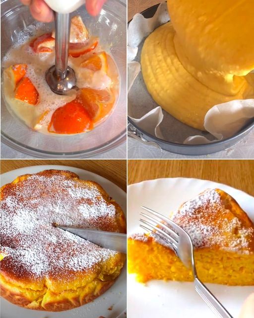 Bolo de Laranja com Iogurte