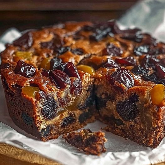 Bolo De Frutas Natalino