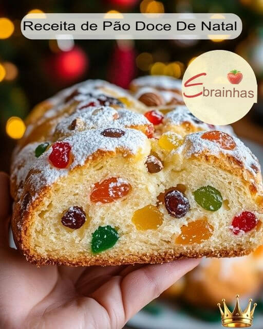 Receita de Pão Doce De Natal