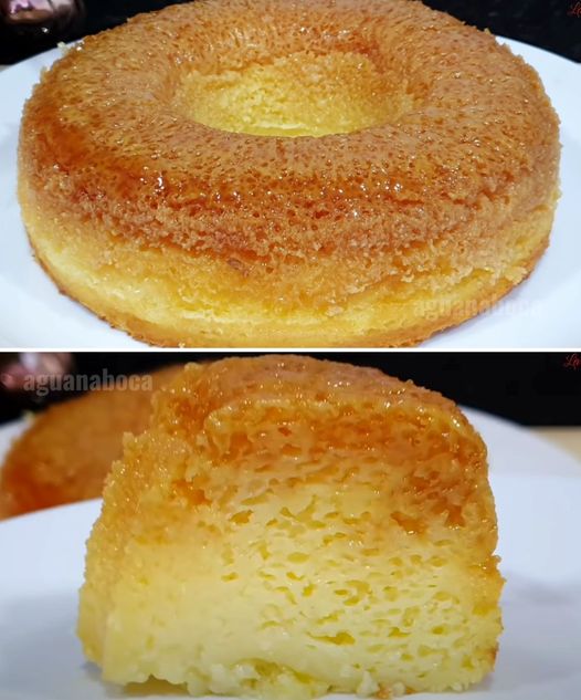 Bolo de Leite Fácil e Delicioso