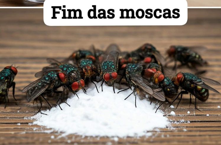 Receita Caseira para dar fim nas Moscas