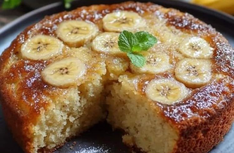 Bolo de Banana Fofinho Fácil