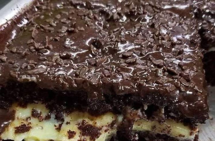 Bolo de Chocolate com Recheio de Ninho